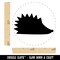 Hedgehog Profile Solid Self-Inking Rubber Stamp for Stamping Crafting Planners
